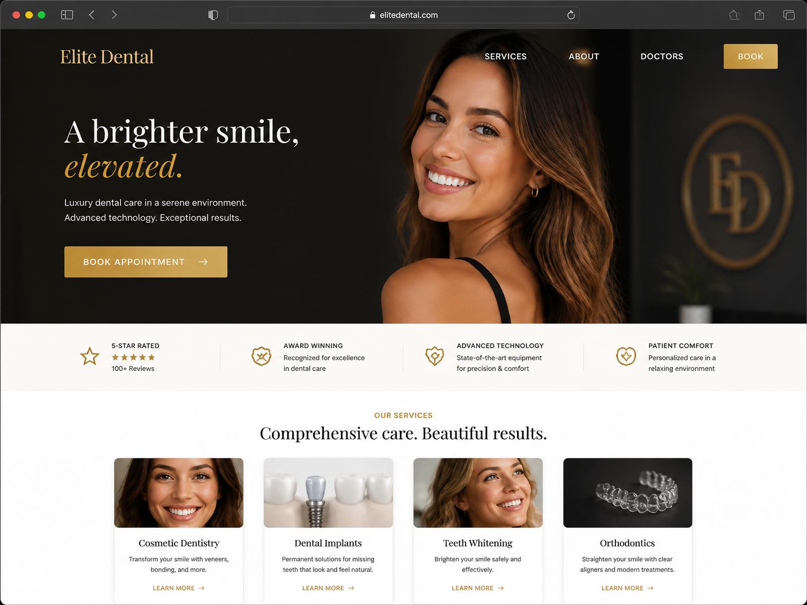 Elite Dental project preview